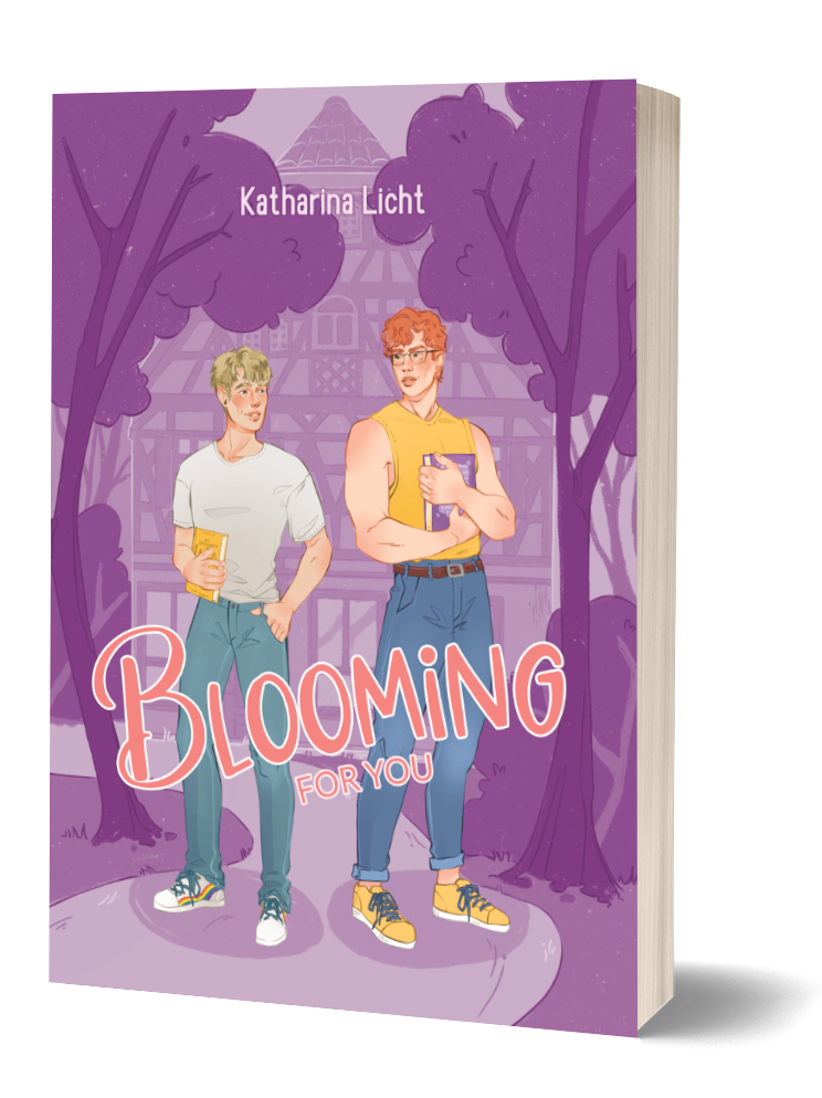 Blooming For You Buchcover Mockup